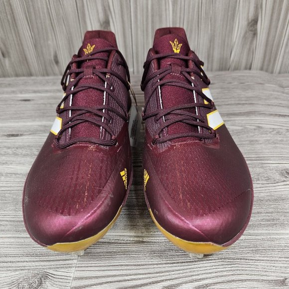 ADIDAS ADIZERO 8 ARIZONA STATE BASEBALL CLEATS - GW3948 - MEN\'S SIZE 15 NEW